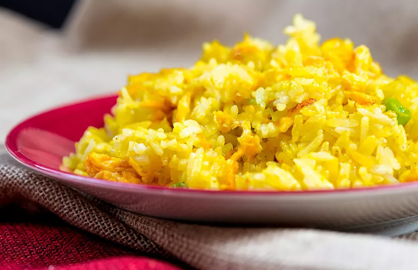 Marathi yellow fried rice