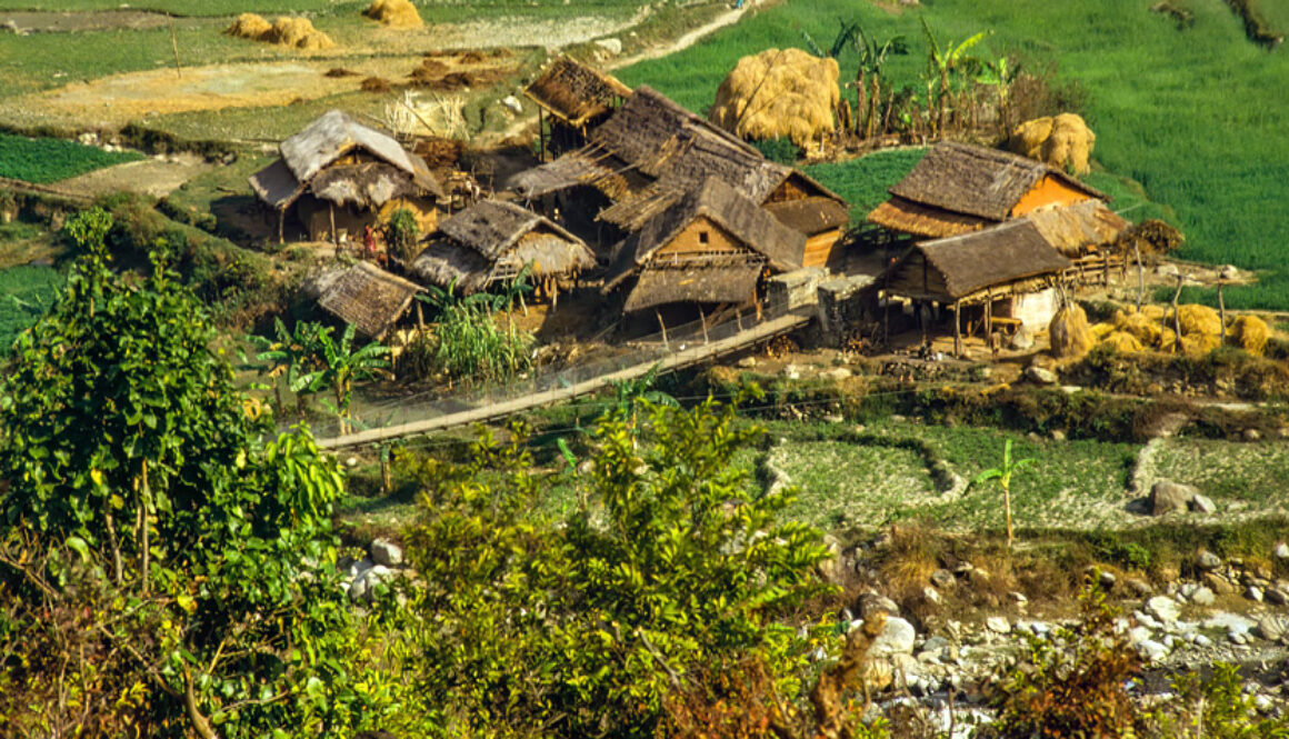 Dorf in Nepal