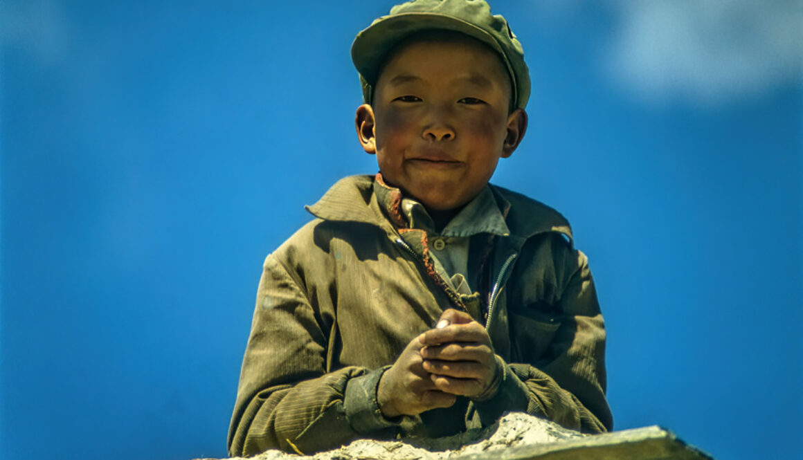 tibetischer-Junge-in-Gyantse